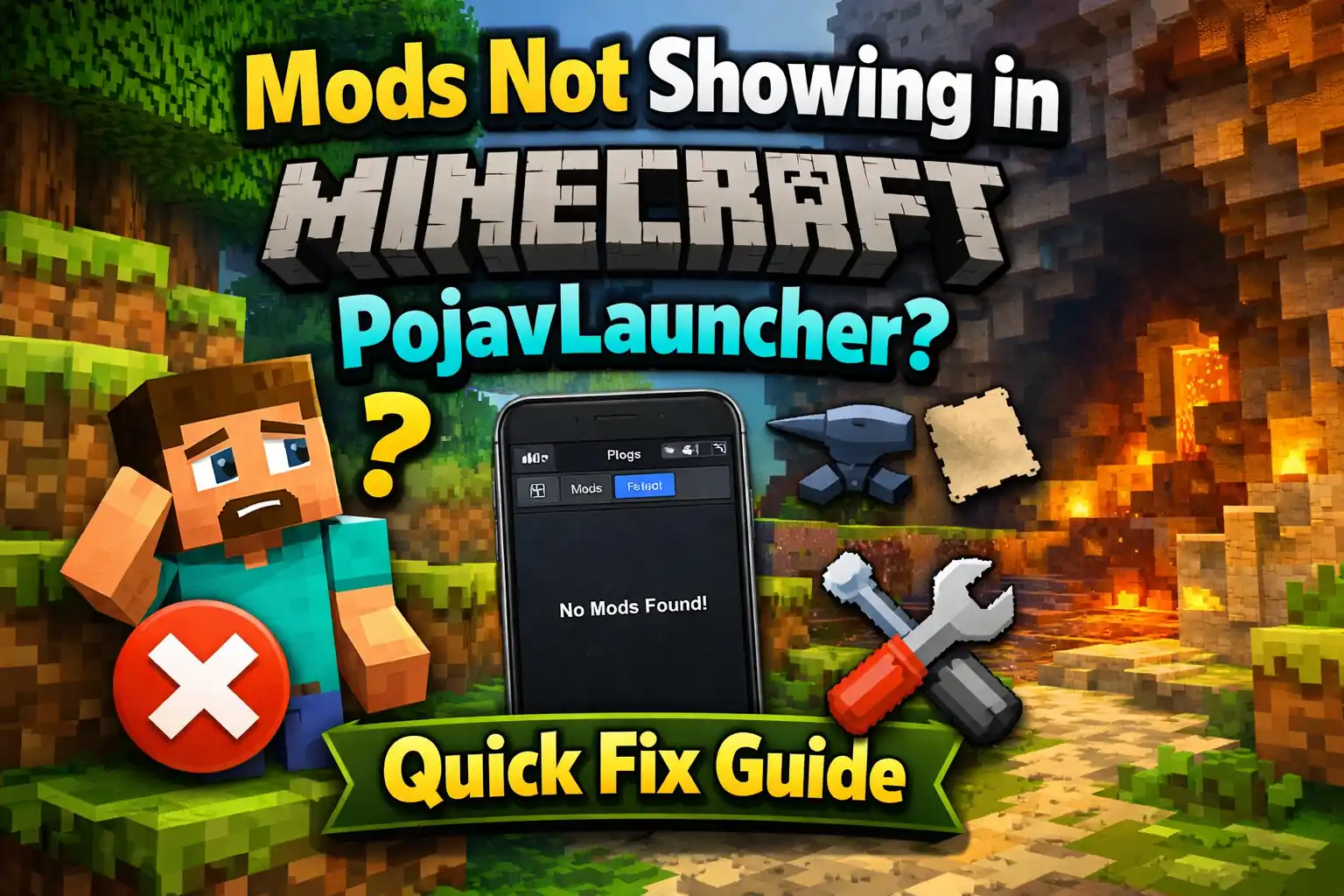 mods not showing in pojavlauncher